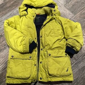 Nautica Kids Bright Yellow Warm Coat